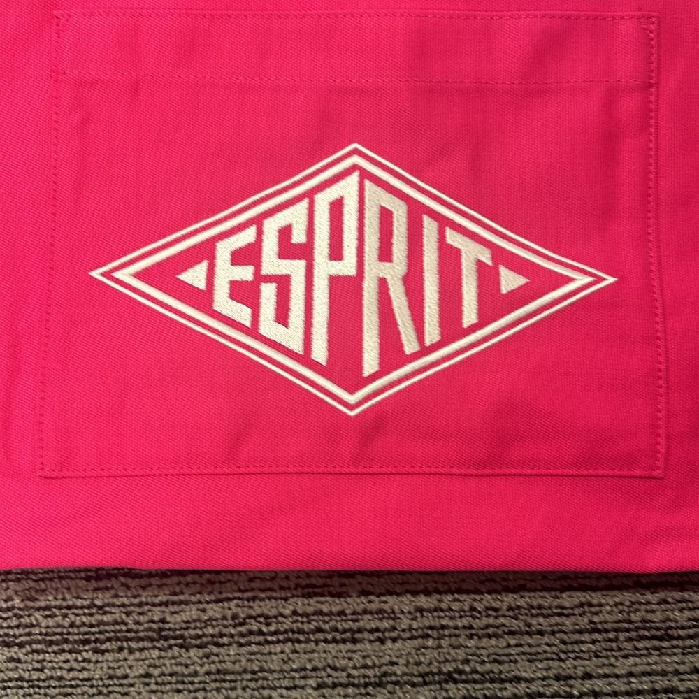 🔥🔥🔥NEW Esprit Pink Yellow Tote Shoulder Bag - Picture 2 of 6